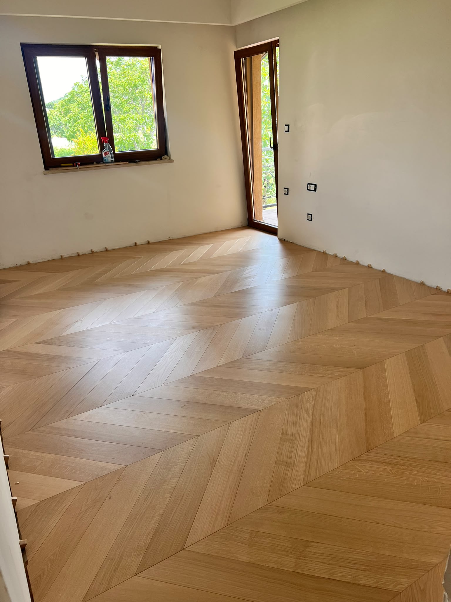 Izvedeni Chevron parket